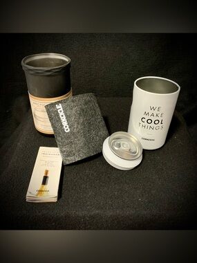 Corkcicle Arctic Can Cooler w/ Cooling Core + Hidden Storage – NEW